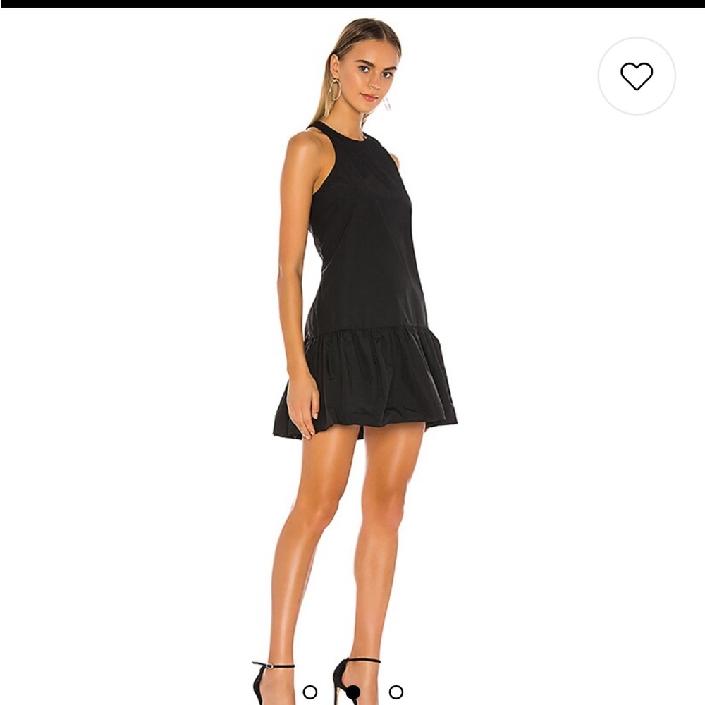 Amanda Uprichard black mini dress